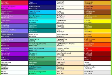 Python Color Codes