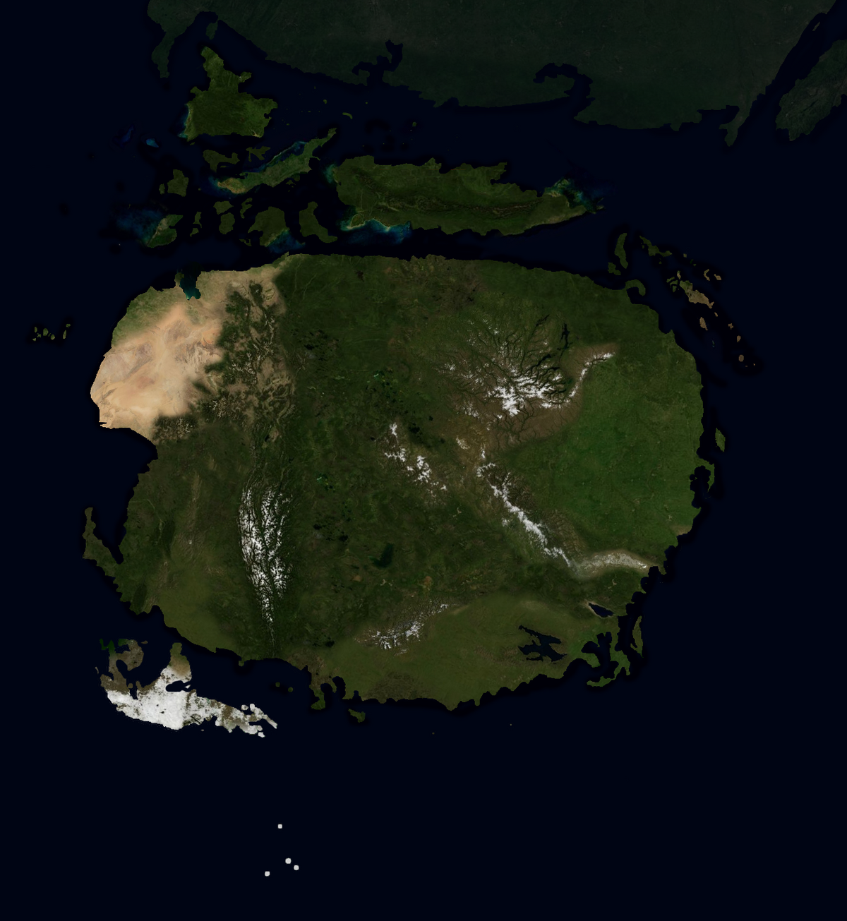 List of sovereign states and dependent territories in itzamna cofr