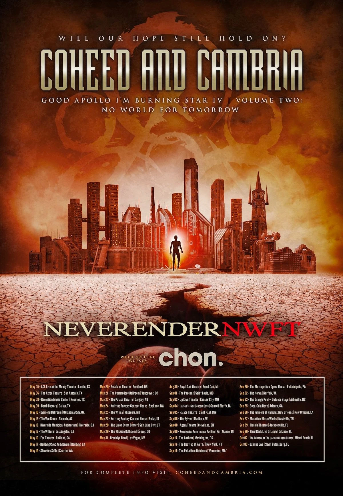 Neverender (Tour Series) | Coheed and Cambria Wiki | Fandom