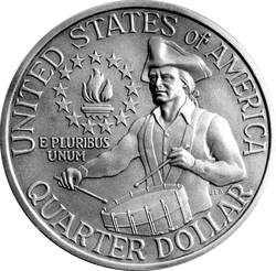 USD 25 Cent Bicentennial