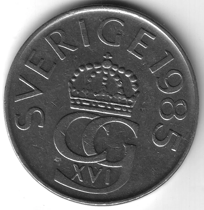 SEK 1985 5 Krona Coin Collecting Wiki Fandom