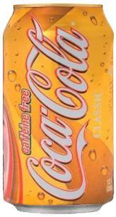 Caffine Free Coke can