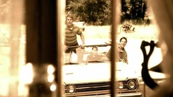 Rowdy Amish Teen #1 (right) and Rowdy Amish Teen #2 (left) in 2006