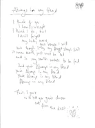 Aimh.jpg (181 KB) "Always in My Head" lyrics