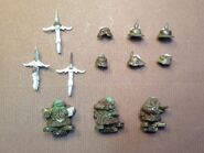 Crossbowmen, green bits