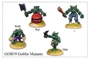 GOB19 Goblin Mutants ©Wargames Foundry