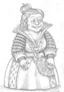 The Dwarf Queen concept art ©Colin Upton