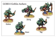 GOB014 Goblin Archers ©Wargames Foundry