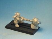 Goblin pulling pot - Blue Tac-ed