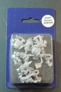 DEM064 Dwarf Boar Knights on foot with morningstar & shields II blister.jpg (399 KB) DEM064 Blister