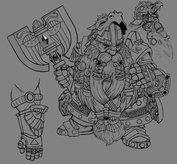 Bugmans concept DwarfKing