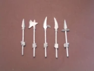 Set 2 Pole Weapons (initial masters and two conversions done by Clam (#3 and #5)