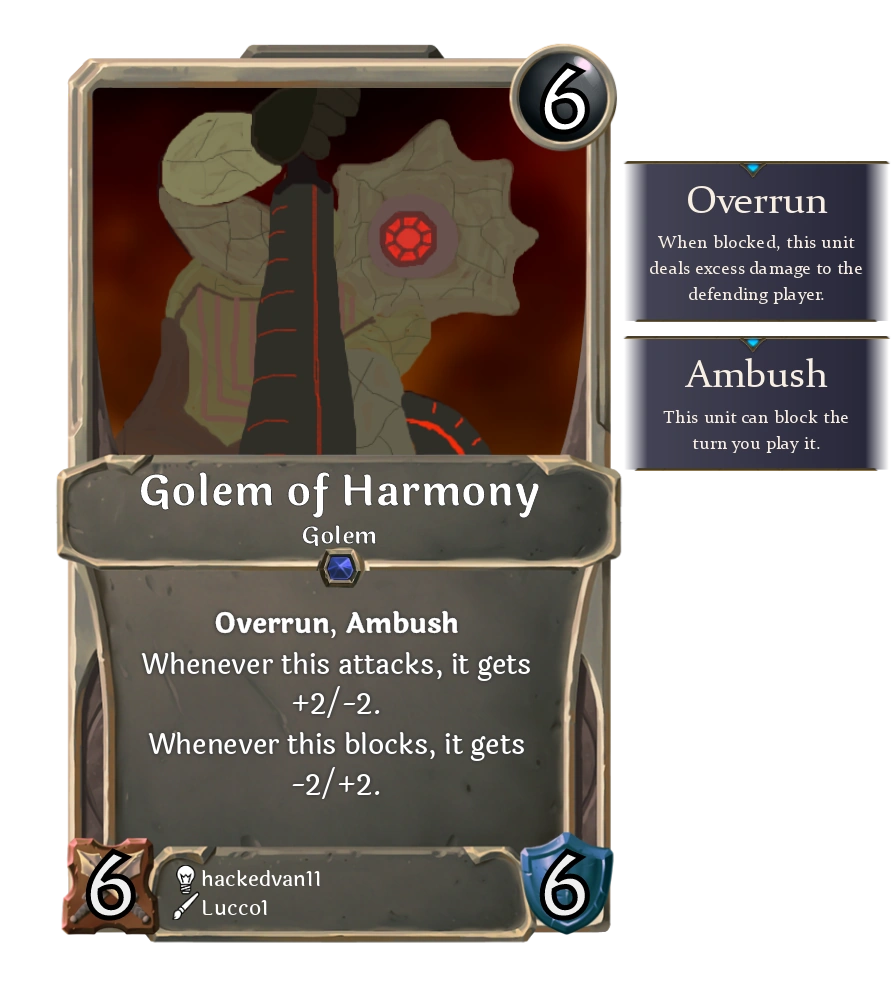 Golem Of Harmony Official Collective Wiki