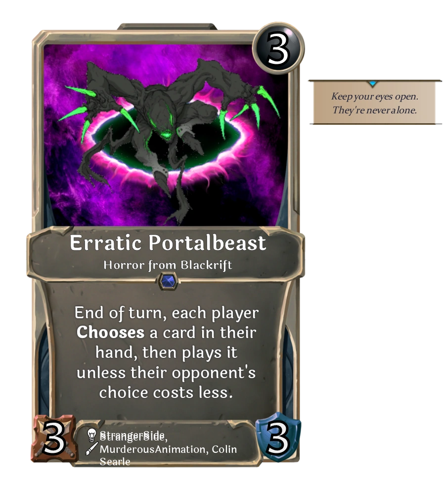 Erratic Portalbeast Official Collective Wiki