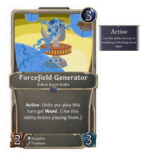 Forcefield Generator