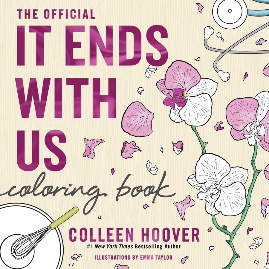 The Official It Ends with Us Coloring Book Colleen Hoover Wiki Fandom