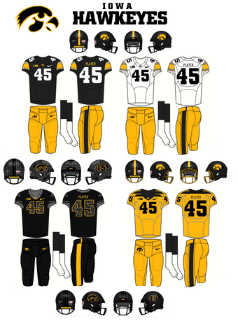 iowa hawkeyes football jersey