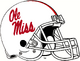 NCAA-SEC-Ole Miss Rebels White Helmet