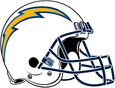 NFL AFC-Helmet-SD-LA Chargers 2005-2017 Helmet