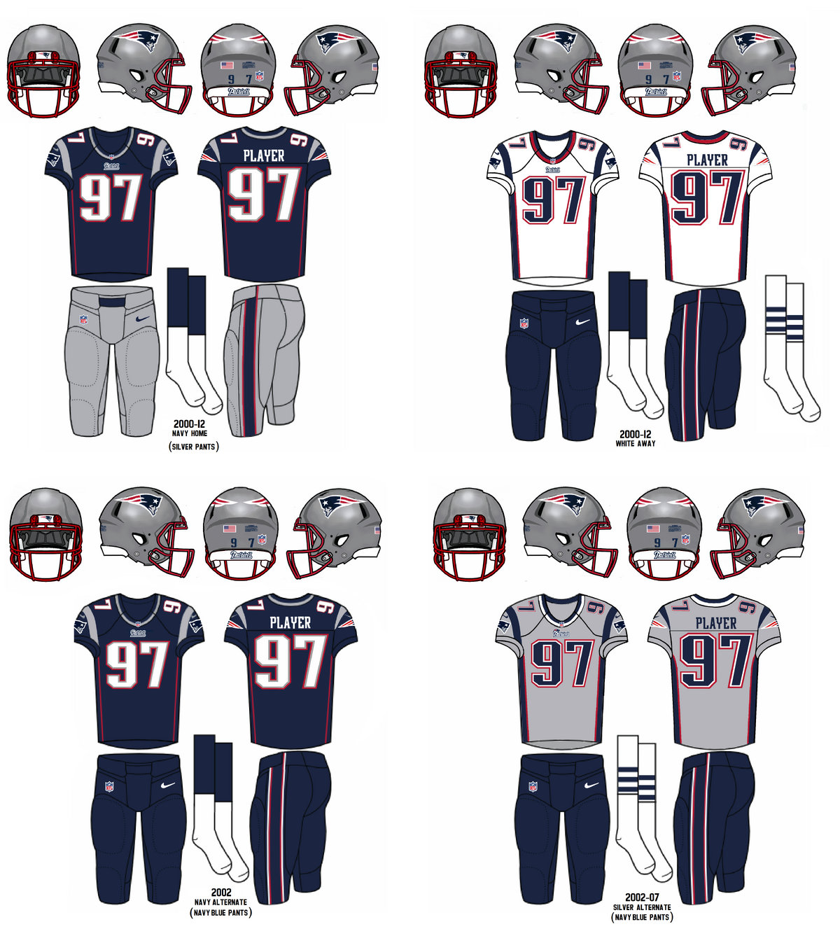 Patriots will wear throwbacks vs. Jets - ESPN - New England Patriots Blog-  ESPN