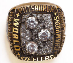 Terry Bradshaw Replica Superbowl Champions Ring. Bradshaw 4th Superbowl  title