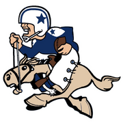 NFL-DAL-1960-63-Cowboys Mascot logo
