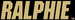 Colorado Buffaloes-Ralphie wordmark-2006-black-gold