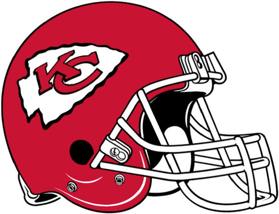 Kansas City Chiefs Helmet Fanart NFL American Football