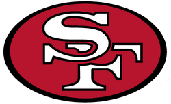 It hasn't yet settled on a new name or logo, but there will be a permanent one in place for the 2022 season. San Francisco 49Ers Logo Transparent - San Francisco 49ers American Football Wiki Fandom