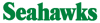1976-2001 logo & green wordmark with white background.