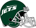 Major helmet change from white to green with white facemask, used from 1978-1989 during the years of Walt Micheals and then Joe Walton as Head Coach in Leon Hess's early years as owner.