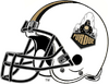 NCAA-Big 10-Purdue Boilermakers White Helmet