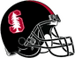 NCAA-Pac 12-Stanford Cardinal Black helmet