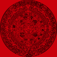 2053px-Aztec calendar - red background