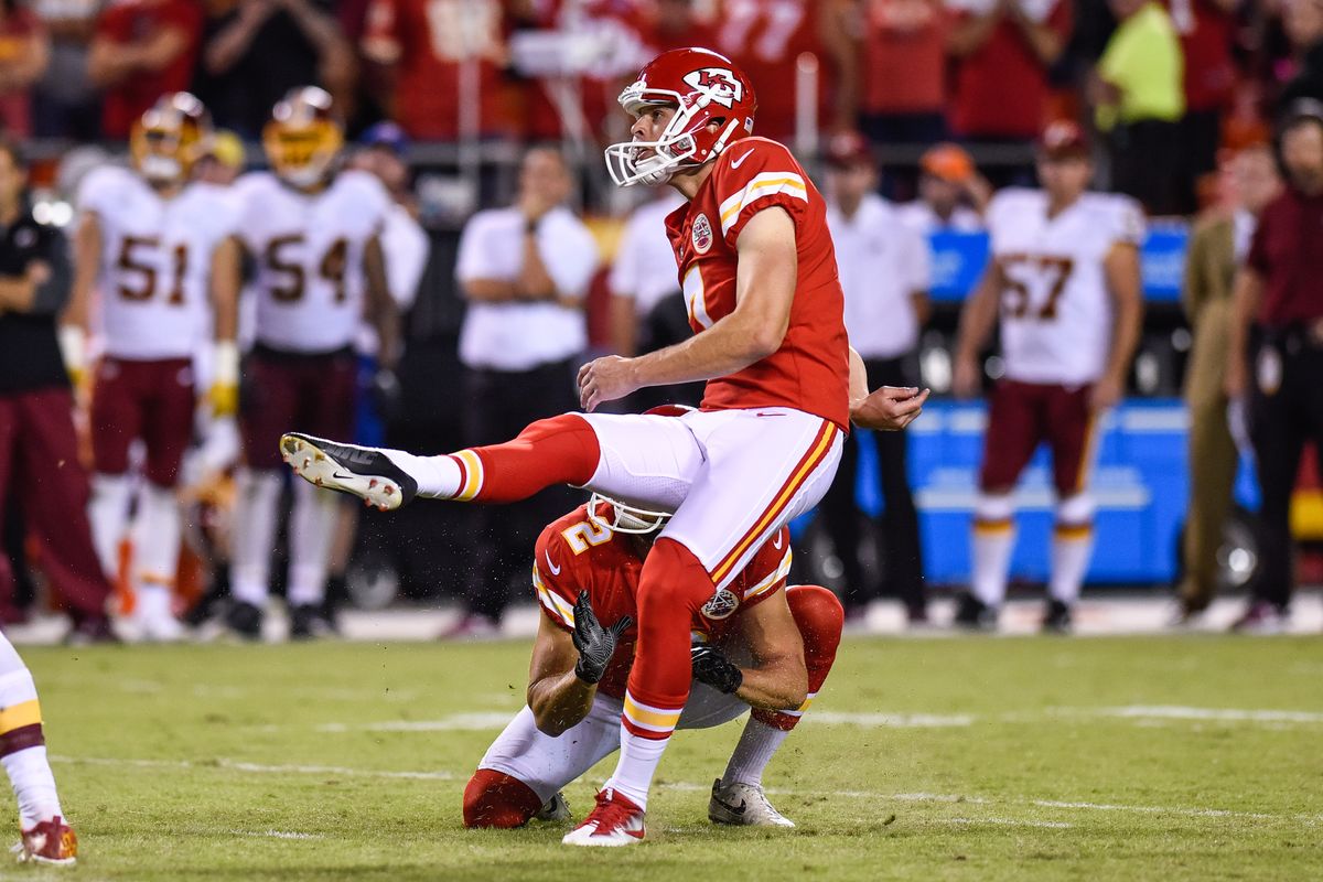 Kansas City Chiefs kicker Harrison Butker out against Tampa