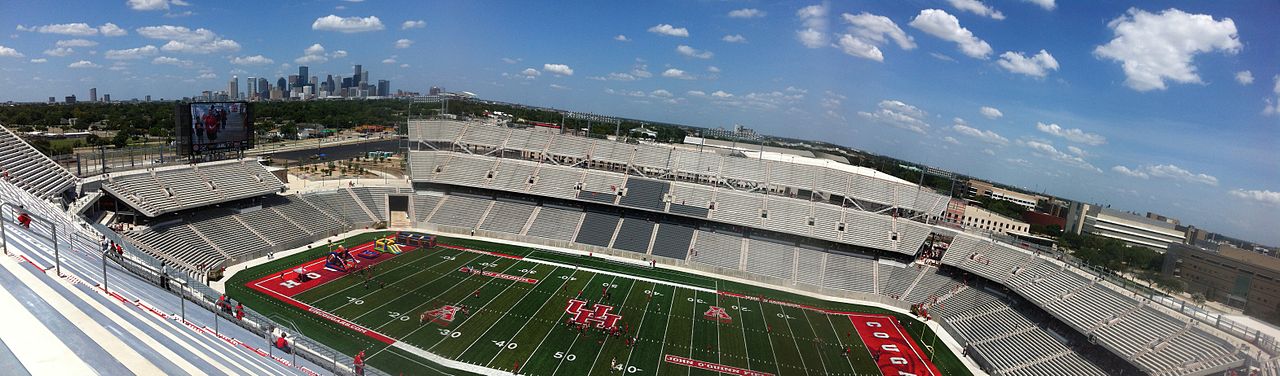 TDECU Stadium - Home of Houston Cougar Football - University of Houston