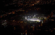 Spartan Stadium - Aerial view at night - 2008