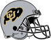 NCAA-Colorado Buffaloes Silver Helmet