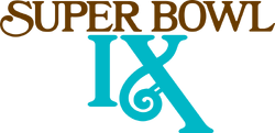Super Bowl IX Logo.svg