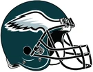 Philadelphia Eagles helmet