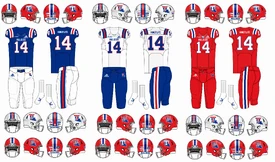 NCAA-C-USA-LA Tech Bulldogs Jerseys