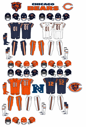 chicago bears uniforms 2022