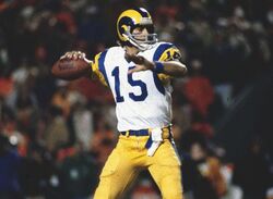 Vince Ferragamo LA Rams-Super Bowl XIV 1980