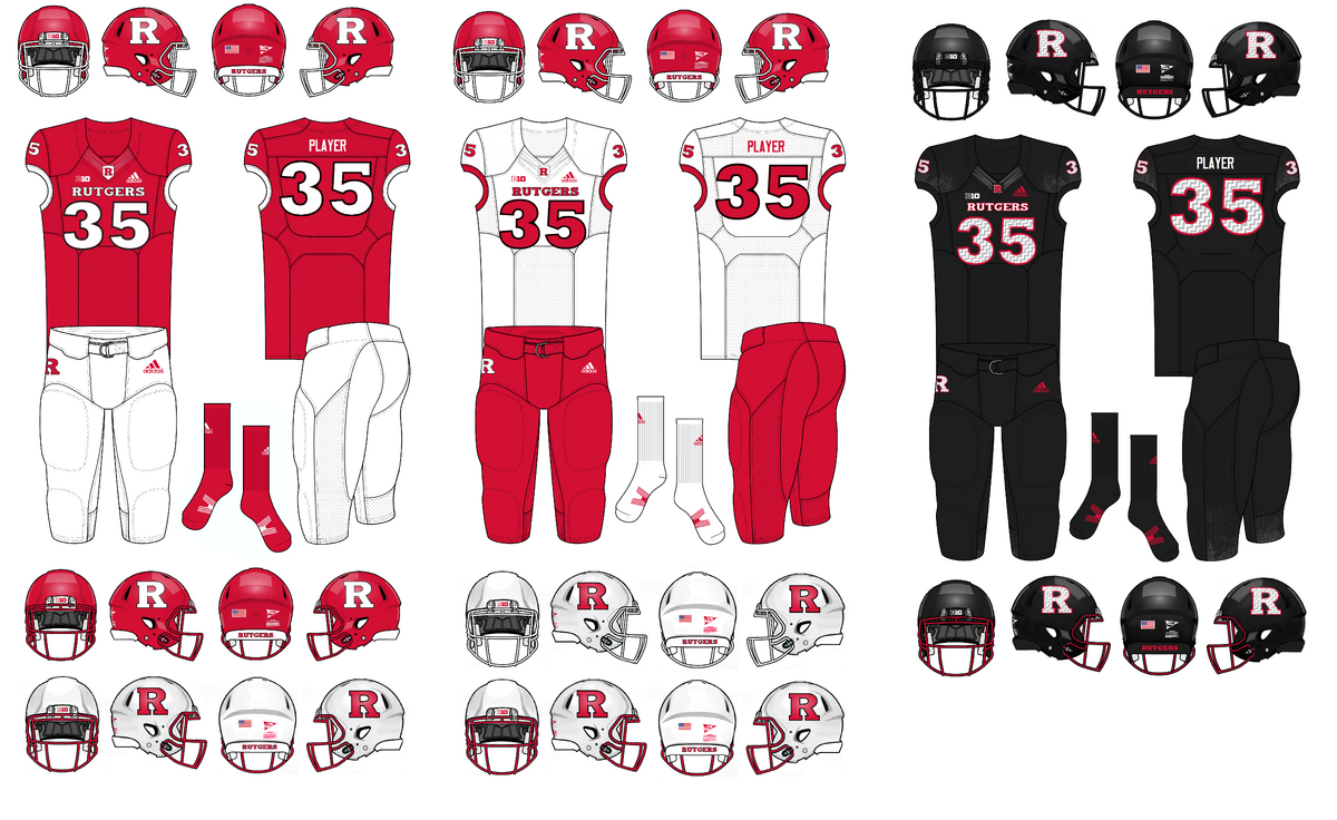 Rutgers football on sale jersey