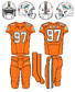 NFL-AFC-MIA-2016 Orange Color Rush