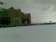 Practice field outside Folsom Stadium