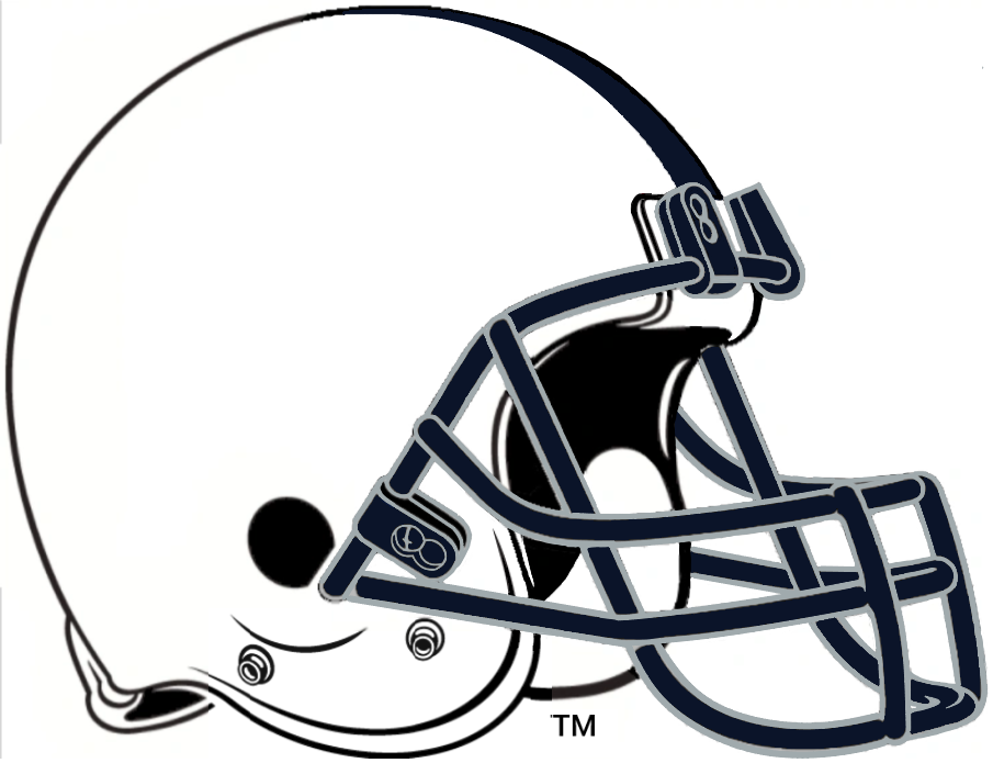 penn state logo black and white