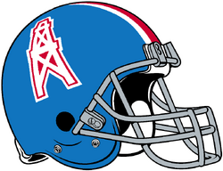 Houston Oilers Helmet 1981-1996  Futbol americano nfl, Nfl, Futbol  americano