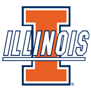 NCAA-1995-2014 Illinois Fighting Illini alt wordmark I Illini logo-white