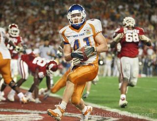 #41 Ian Johnson Boise State 2007 Fiesta Bowl